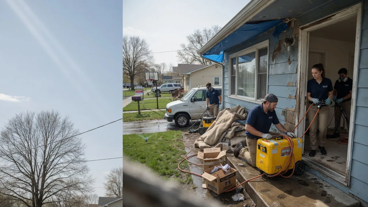 Basement Flood Cleanup in Oxford, MA near me